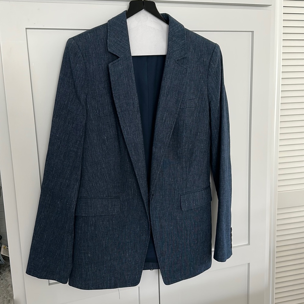 Michael Kors blazer size 6 blue